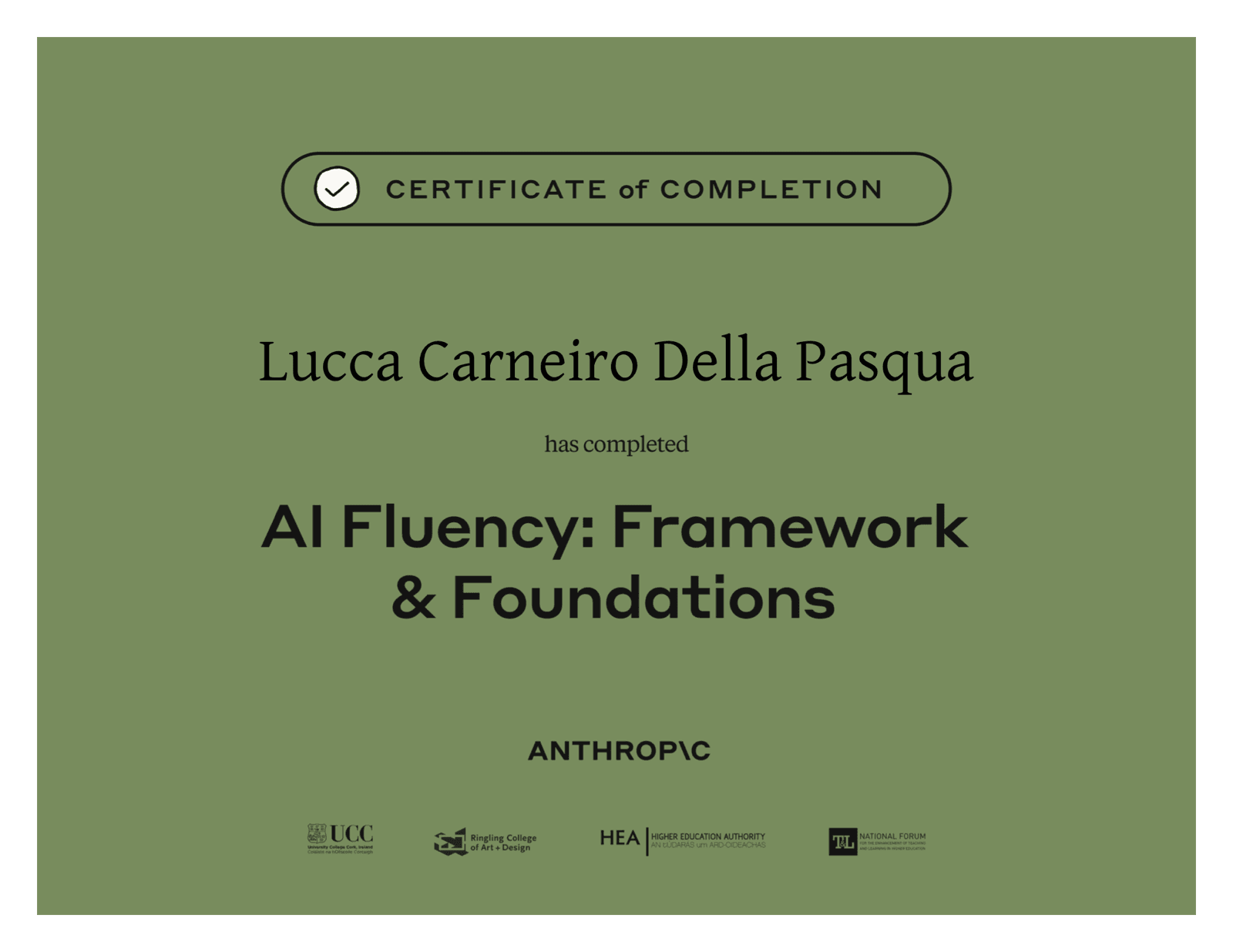 AI Fluency: Framework & Foundations