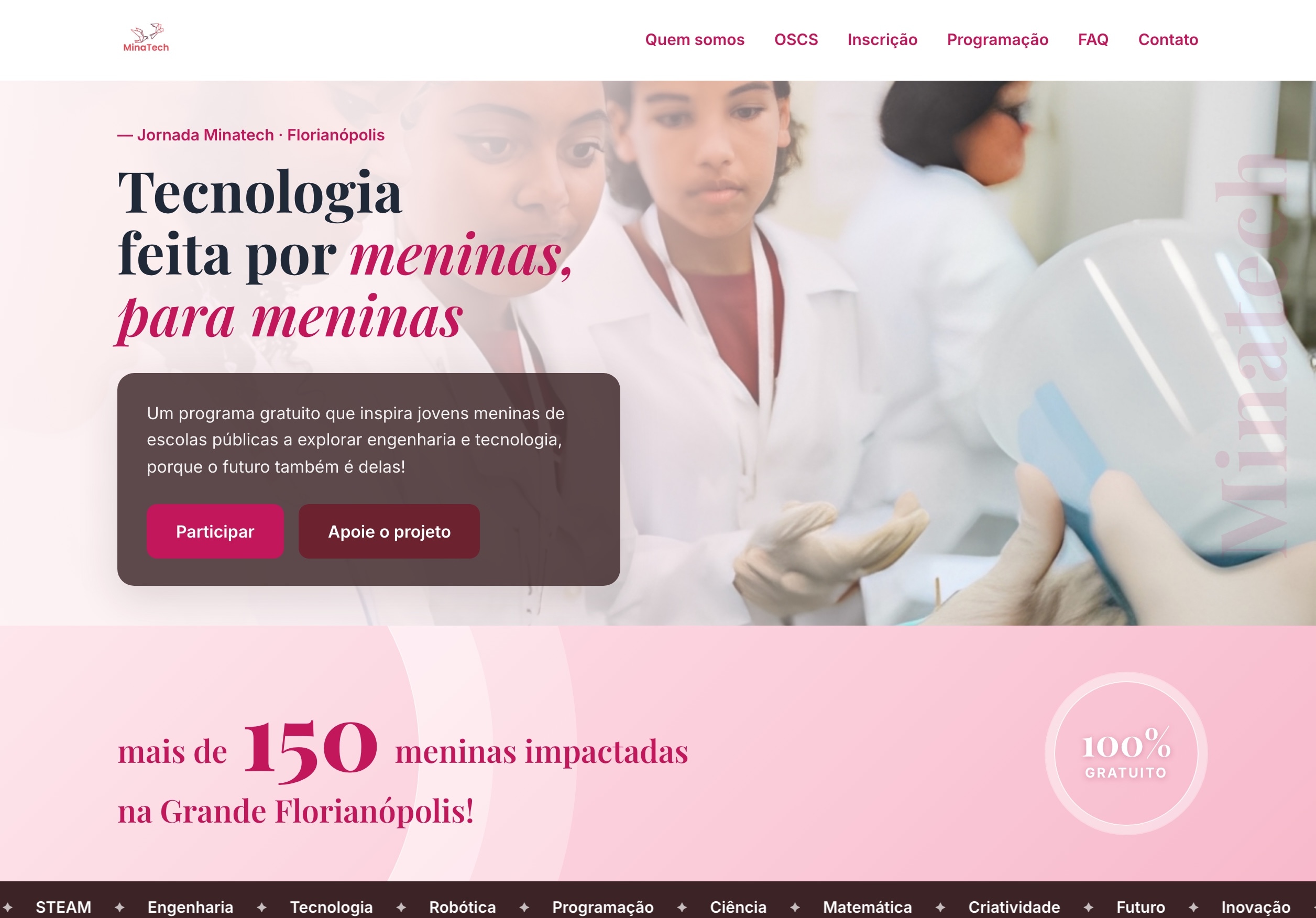 MinaTech — home page
